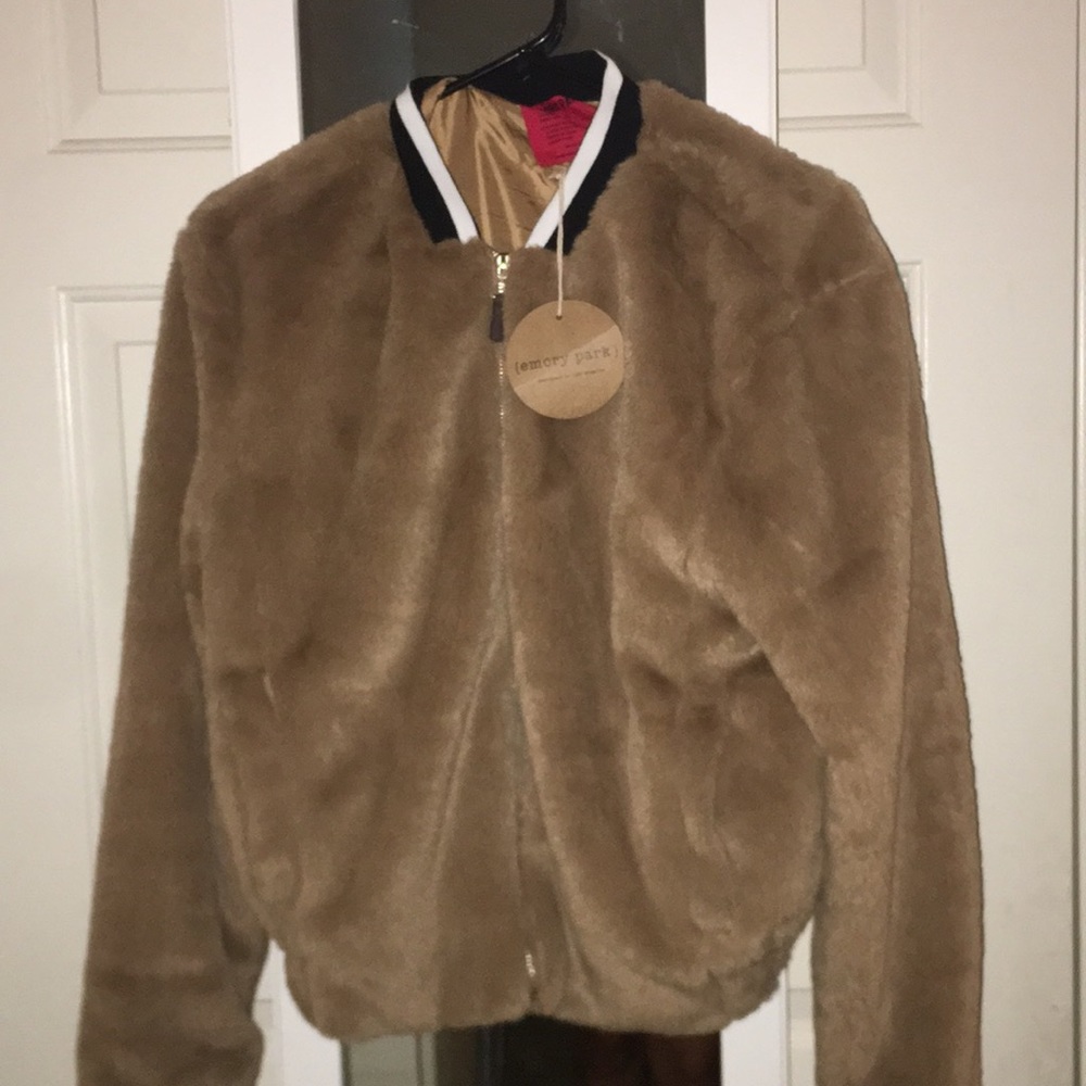 Brown Furry Jacket